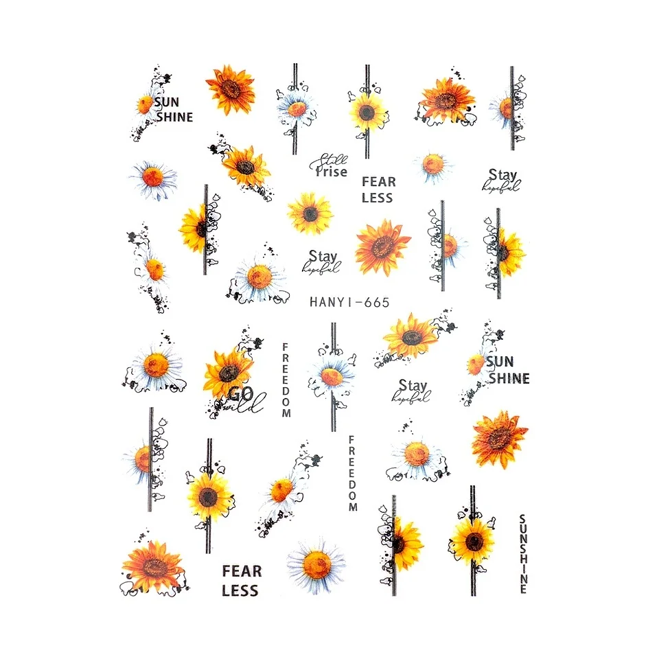 Abtibild Unghii SensoPRO Milano - Sunny Inspiration