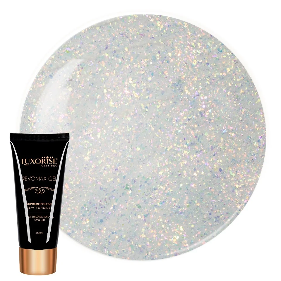 Polygel REVOMAX GEL LUXORISE Enchanted Gold, 30ml