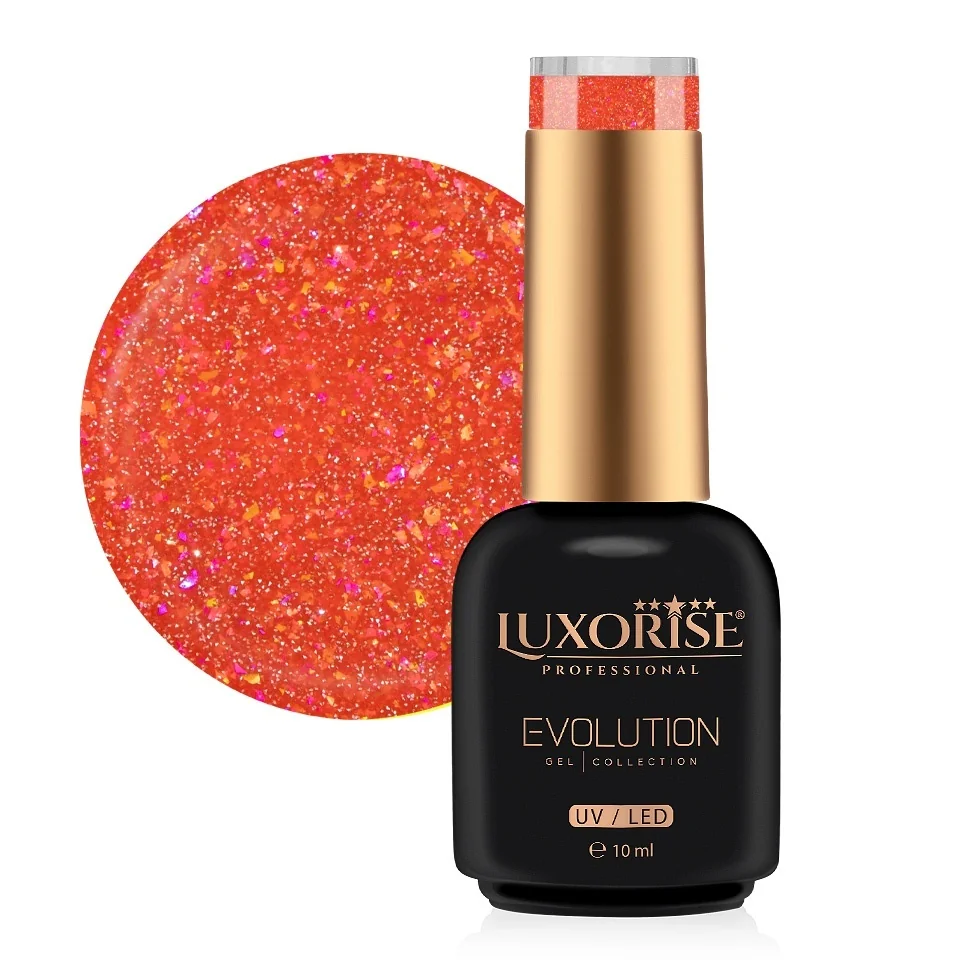 Oja Semipermanenta LUXORISE Evolution, Fairy Glow - Magic Ember 10ml