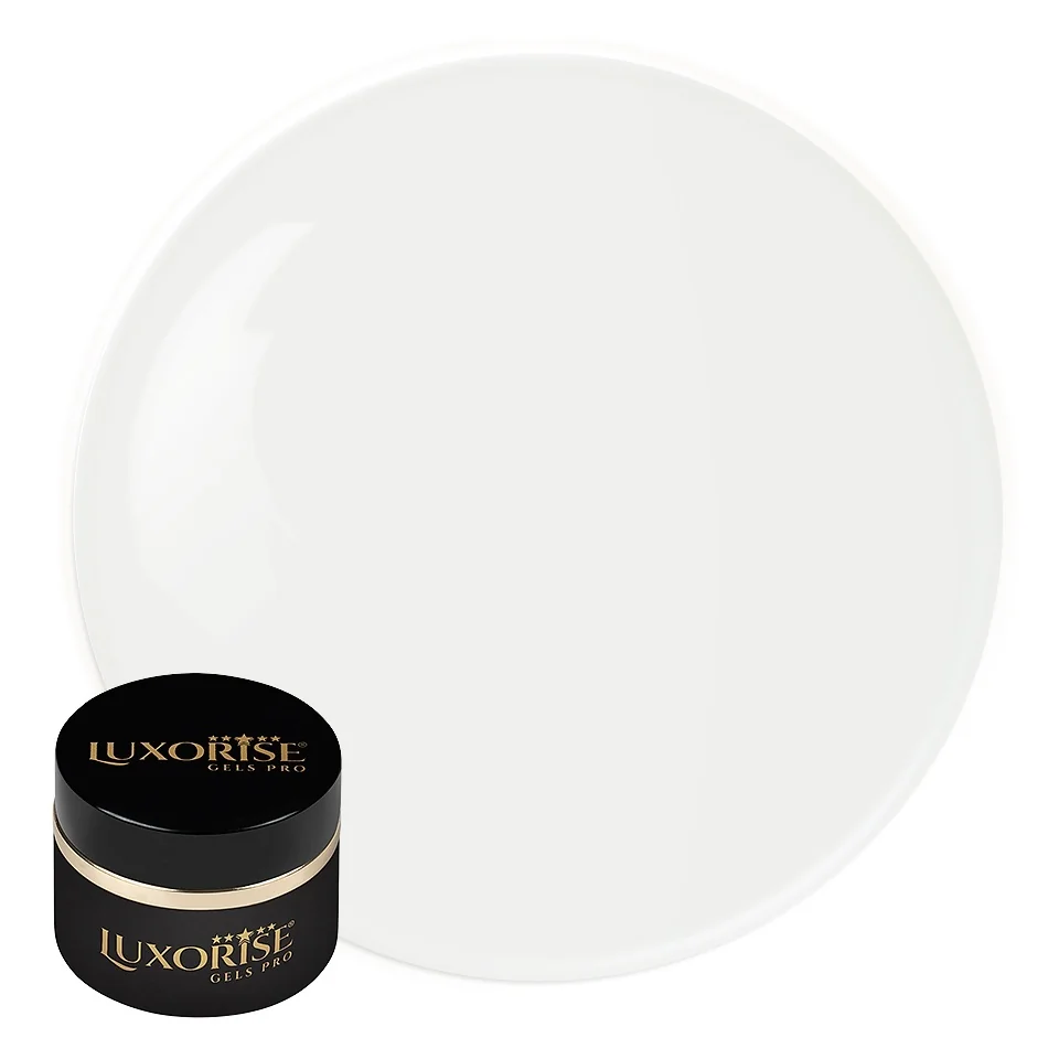 Gel UV Constructie Unghii RevoFlex LUXORISE 30ml, White