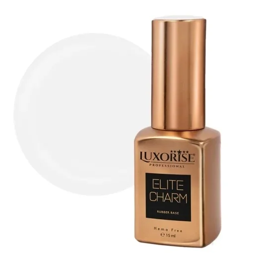 Rubber Base LUXORISE Elite Charm - Milky Haze 15ml