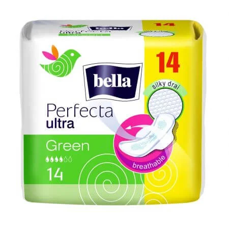 Bella Perfecta Slim Green Absorbante 14 bucati
