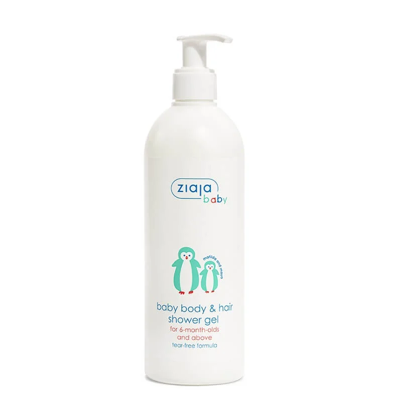 Ziaja Baby Gel de dus pentru par si corp fara lacrimi 6+ luni 400 ml