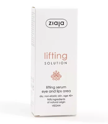 Ziaja Lifting Solution Ser pentru zona ochilor si buzelor 40+ 30 ml