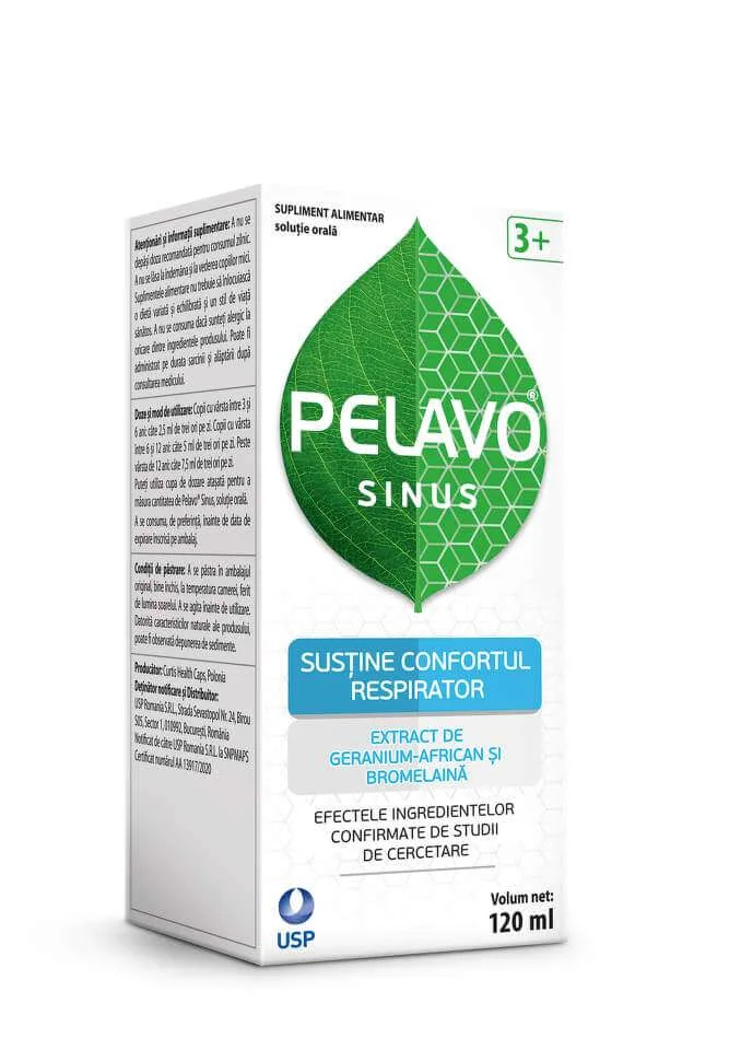 Pelavo Sinus Solutie orala 120 ml