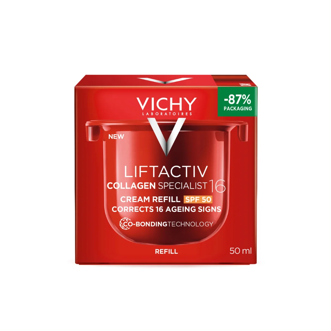 Vichy Liftactiv Collagen Specialist 16 Crema antirid de zi cu SPF50 rezerva 50 ml