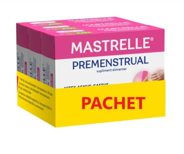 Mastrelle Premenstrual 3 cutii x  30 comprimate filmate