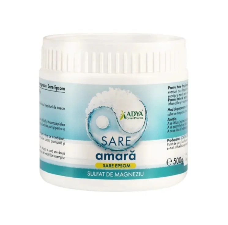 Sare amara Epsom - uz extern 500 g