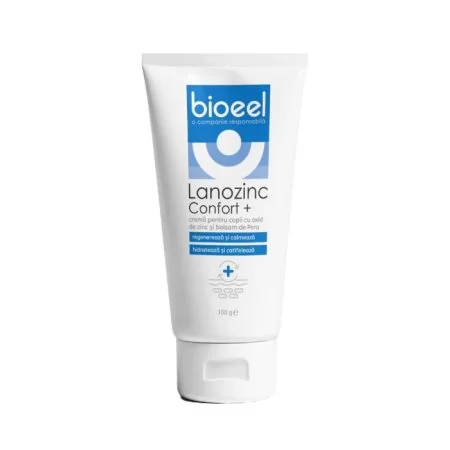 Lanozinc confort+ crema pentru copii 100g