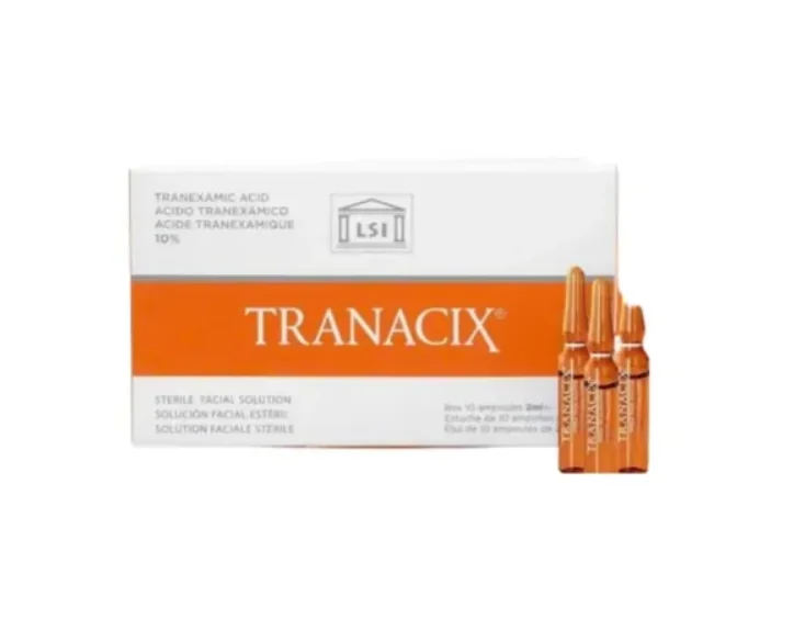 Lsi Tranacix Solutie anti-pete pigmentare 10 fiole 2 ml