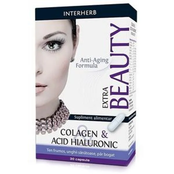 Colagen & acid hyaluronic extra beauty x 30 Interherb