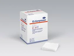 Hartmann Es-Kompressen Comprese sterile din tifon pliate in 12 straturi 10cm x 10cm  25buc.