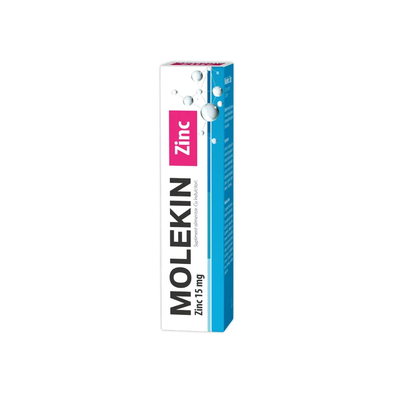Zdrovit Molekin Zinc 15 mg 20 comprimate efervescente