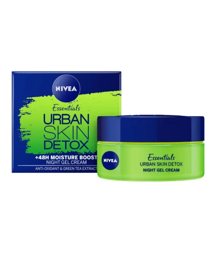 Nivea 82551 Essentials Crema noapte Urban Skin Detox 50 ml