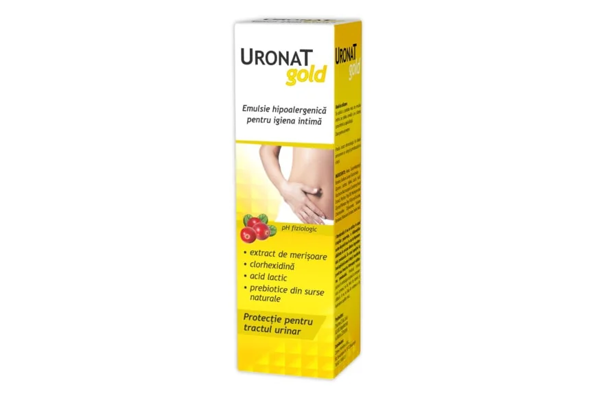 Zdrovit Uronat Gold Emulsie hipoalergenica ingrijire intima 400 ml