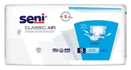 Seni Classic Air Scutece pentru adulti S 30 bucati