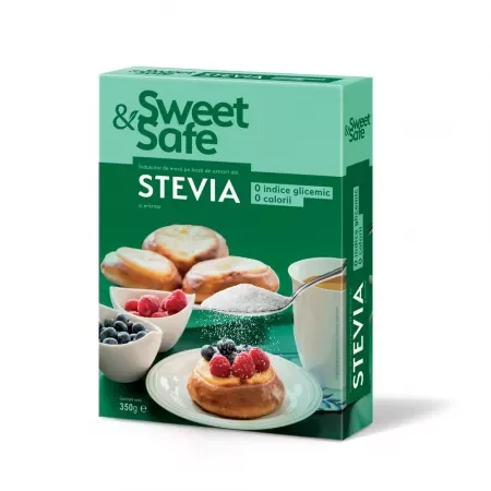 Indulcitor natural din stevia - sweet & safe x 350g