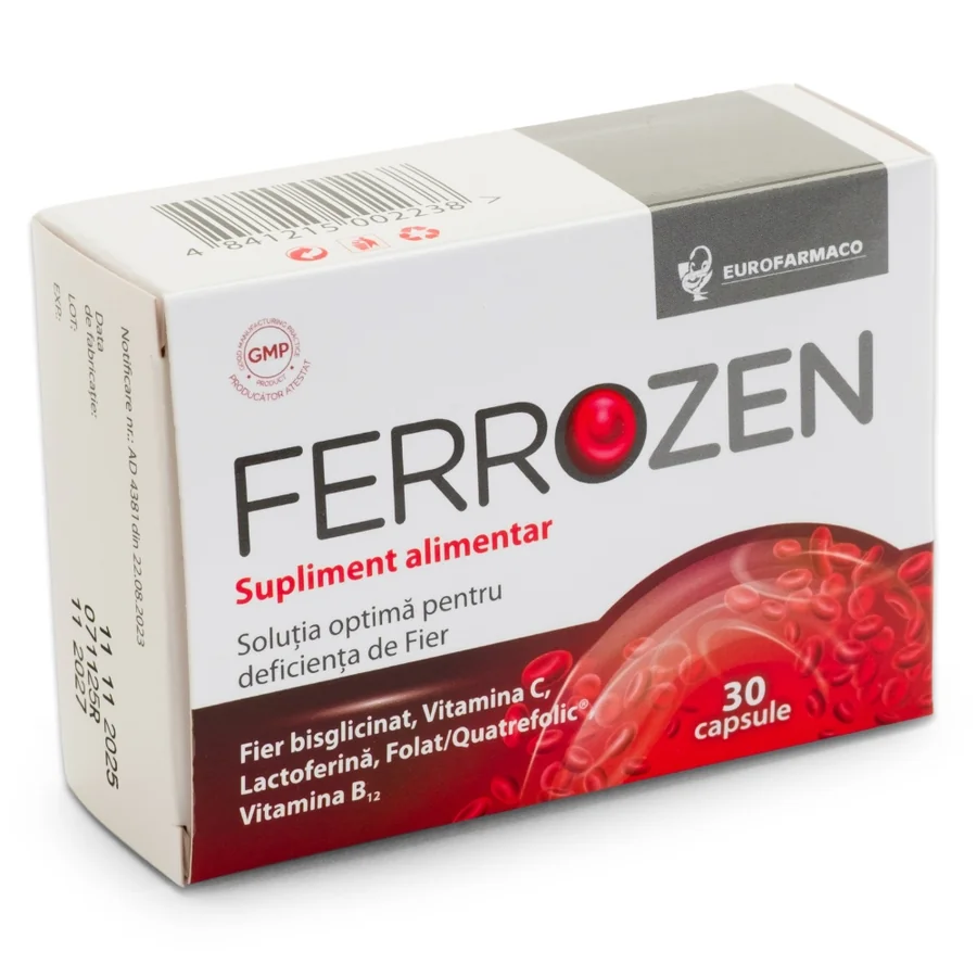 Ferrozen 30 caps. Eurofarmaco