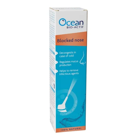 Ocean bio-actif blocked nose nas infundat apa de mare hipertonica pentru adulti 125ml fl. Yslab