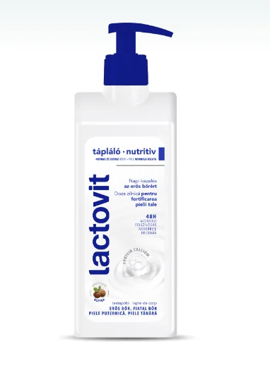 Lactovit Original Lapte de corp cu protein calcium pentru piele normala - uscata 400 ml