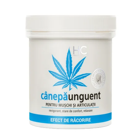 Canepa unguent cu efect de racorire  250ml  Health Culture