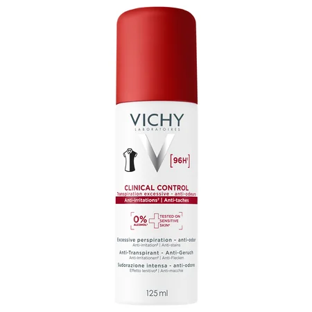 Vichy clinical control 96h deo spray anti-perspirant fara alcool 125ml Loreal