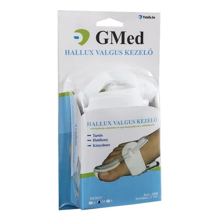Gmed orteza corectoare pentru noapte hallux-valgus med-4008, m, 2 buc x 1 per