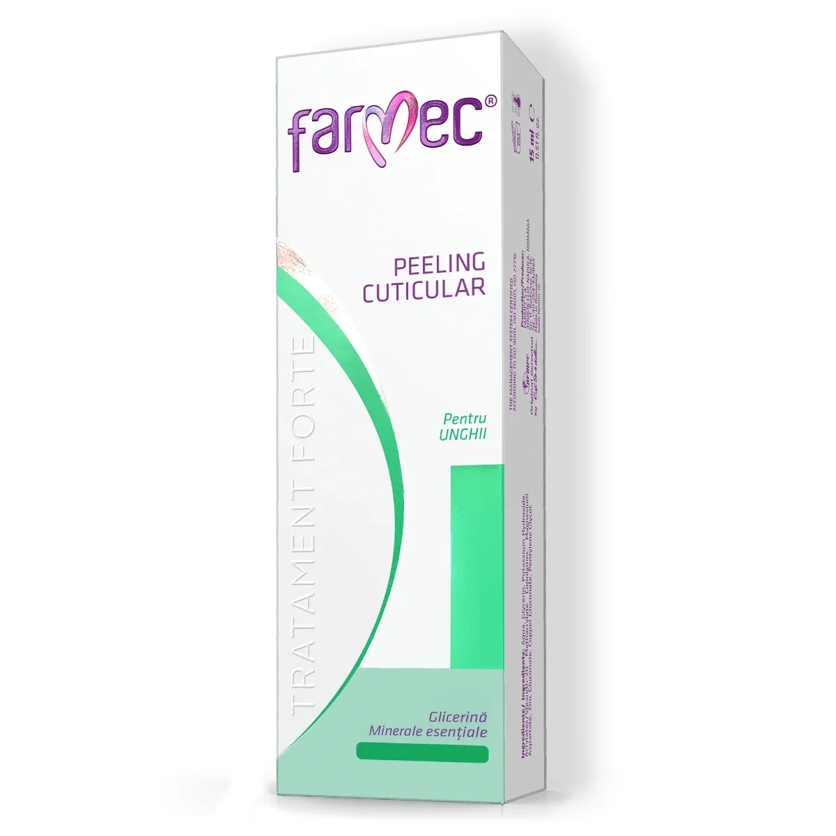 Farmec tratament forte pelling cuticule 15ml Farmec