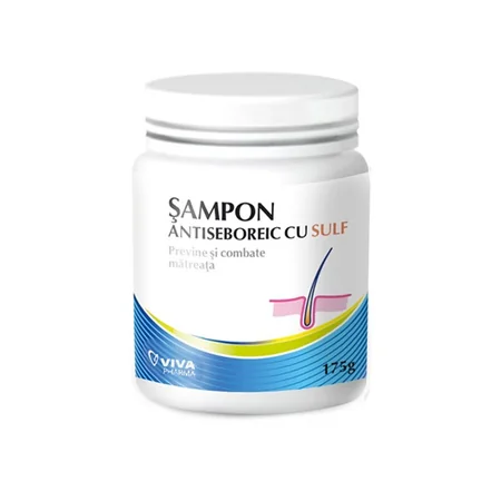 Sampon antiseboreic cu sulf 175 g