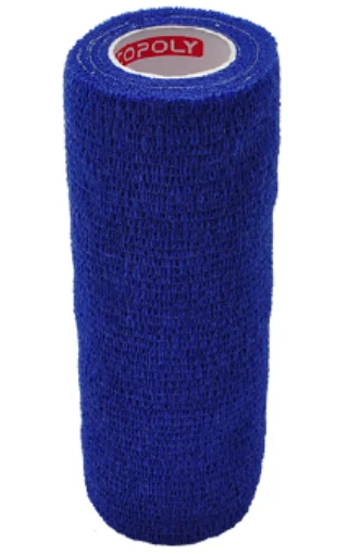 Bandaj elastic autoadeziv albastru 15 cm Copoly