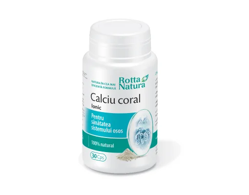 Calciu Coral ionic 30 caps. Rotta Natura