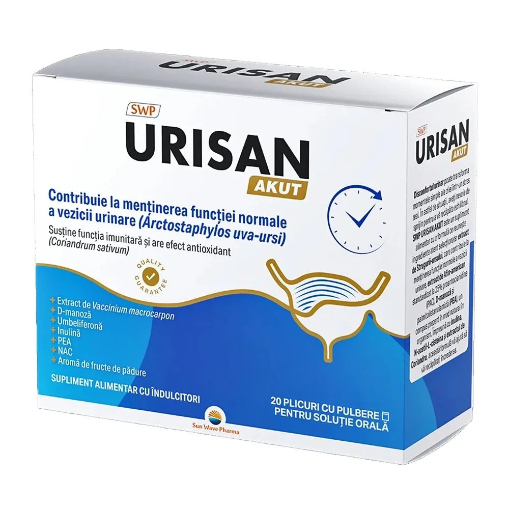 Urisan Akut  20 plicuri Sun Wave Pharma