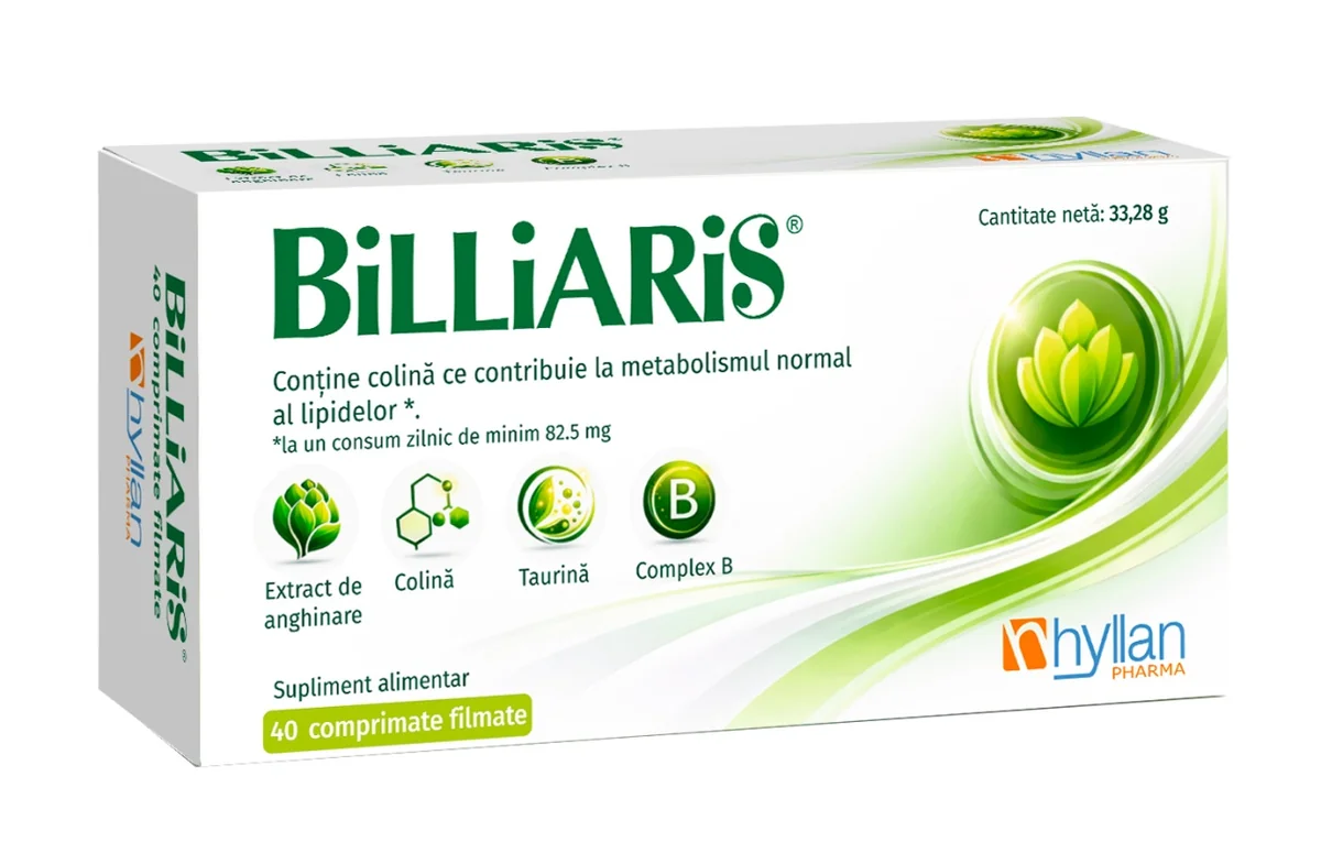 Billiaris  40 compr. Hyllan Pharma