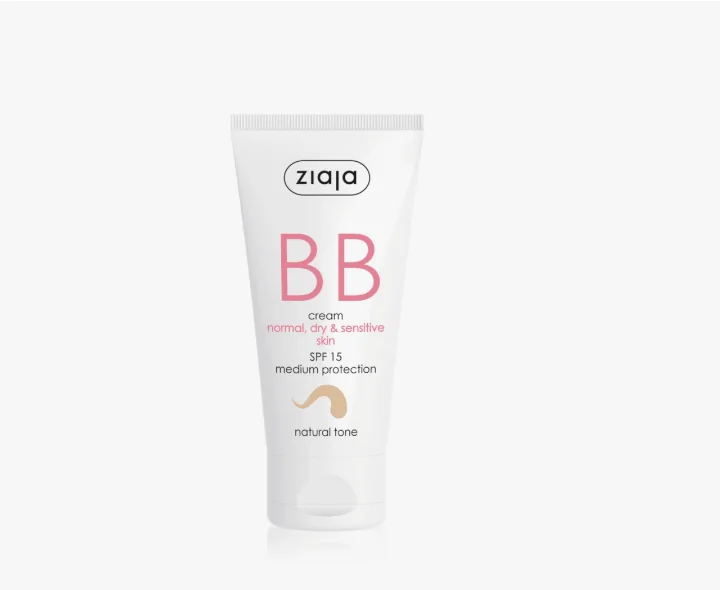 Ziaja Crema BB SPF15 ten normal-uscat nuanta naturala 50 ml