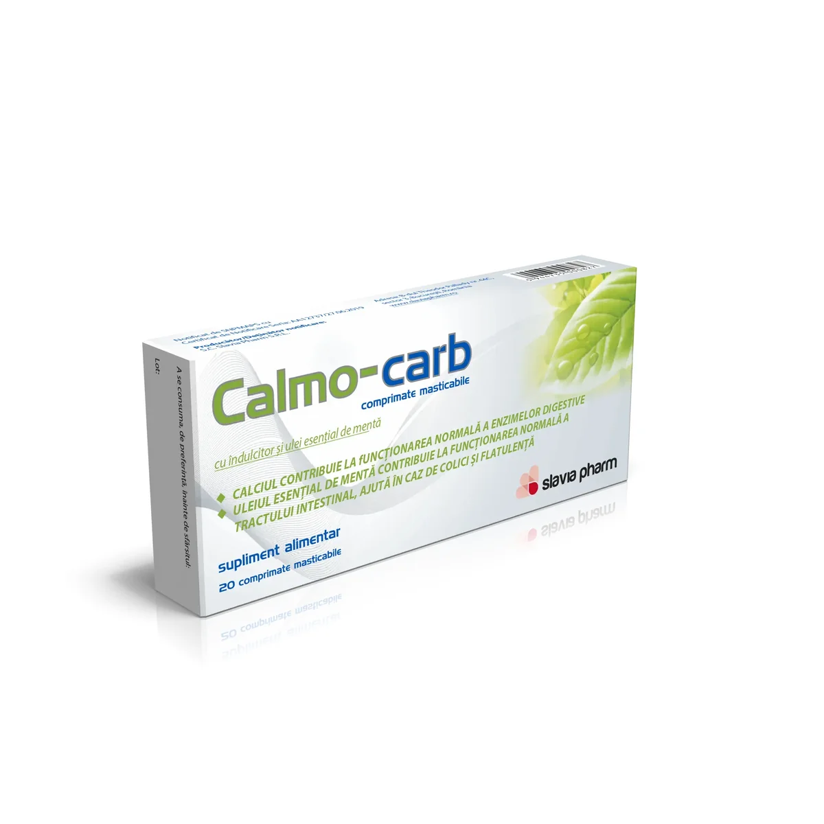 Calmo - carb 20 comprimate masticabile