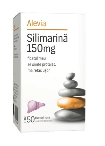 Alevia Silimarina 150 mg 50 comprimate