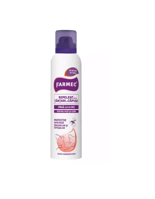 Farmec Repelent pentru tantari si capuse 150 ml