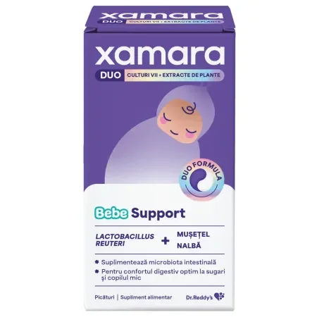 Xamara duo bebe suport picaturi X 14ml. Dr. Reddys