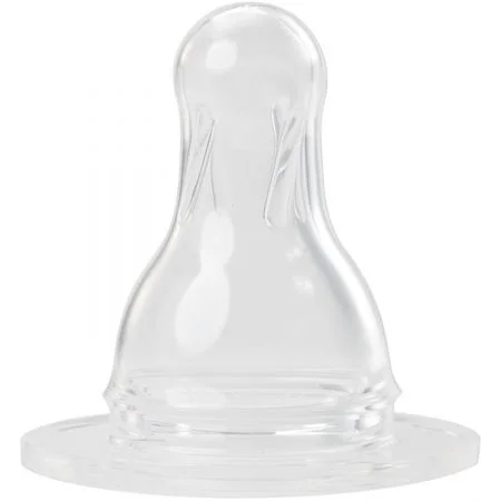 Baby Nova 17301 Tetine silicon rotunde pentru ceai talie uni 0-24 luni 2 bucati