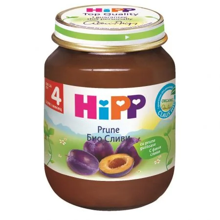 Hipp Piure prune 4+ luni 125 g