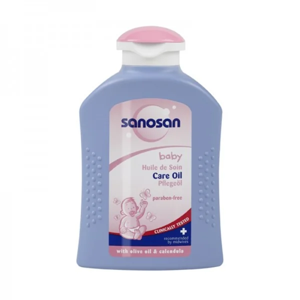 Sanosan Ulei de ingrijire cu Galbenele Soia Migdale si Masline 200 ml