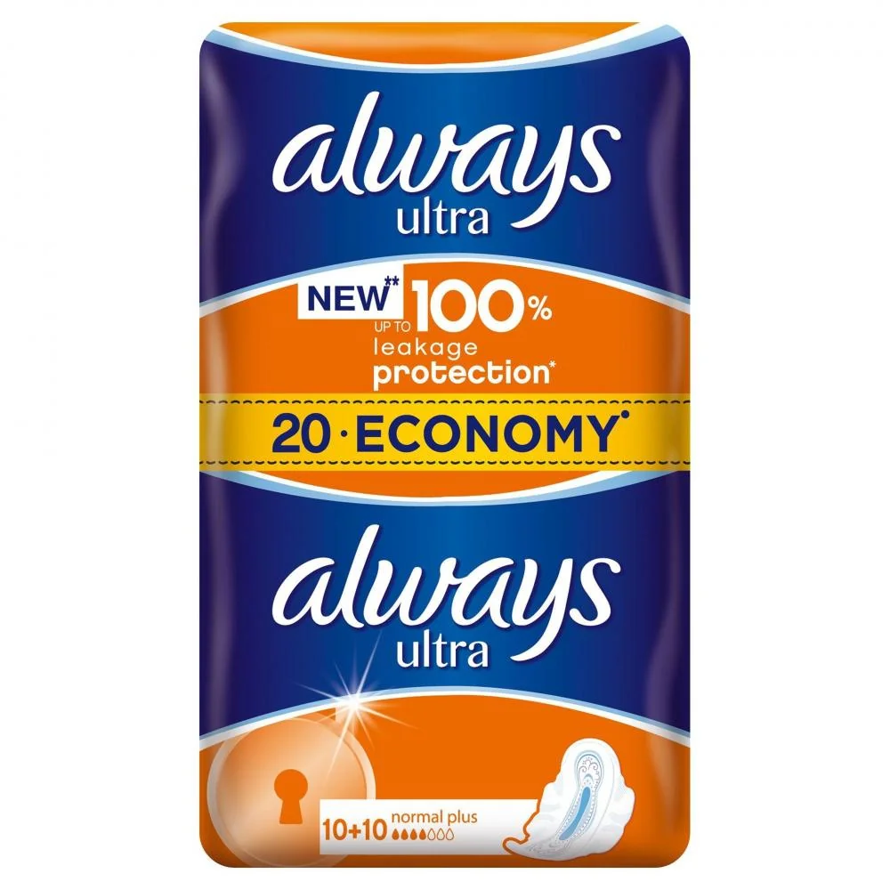 Always Ultra Normal Plus Duo Absorbante 20 bucati