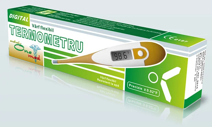 One Med  Termometru digital cu varf flexibil