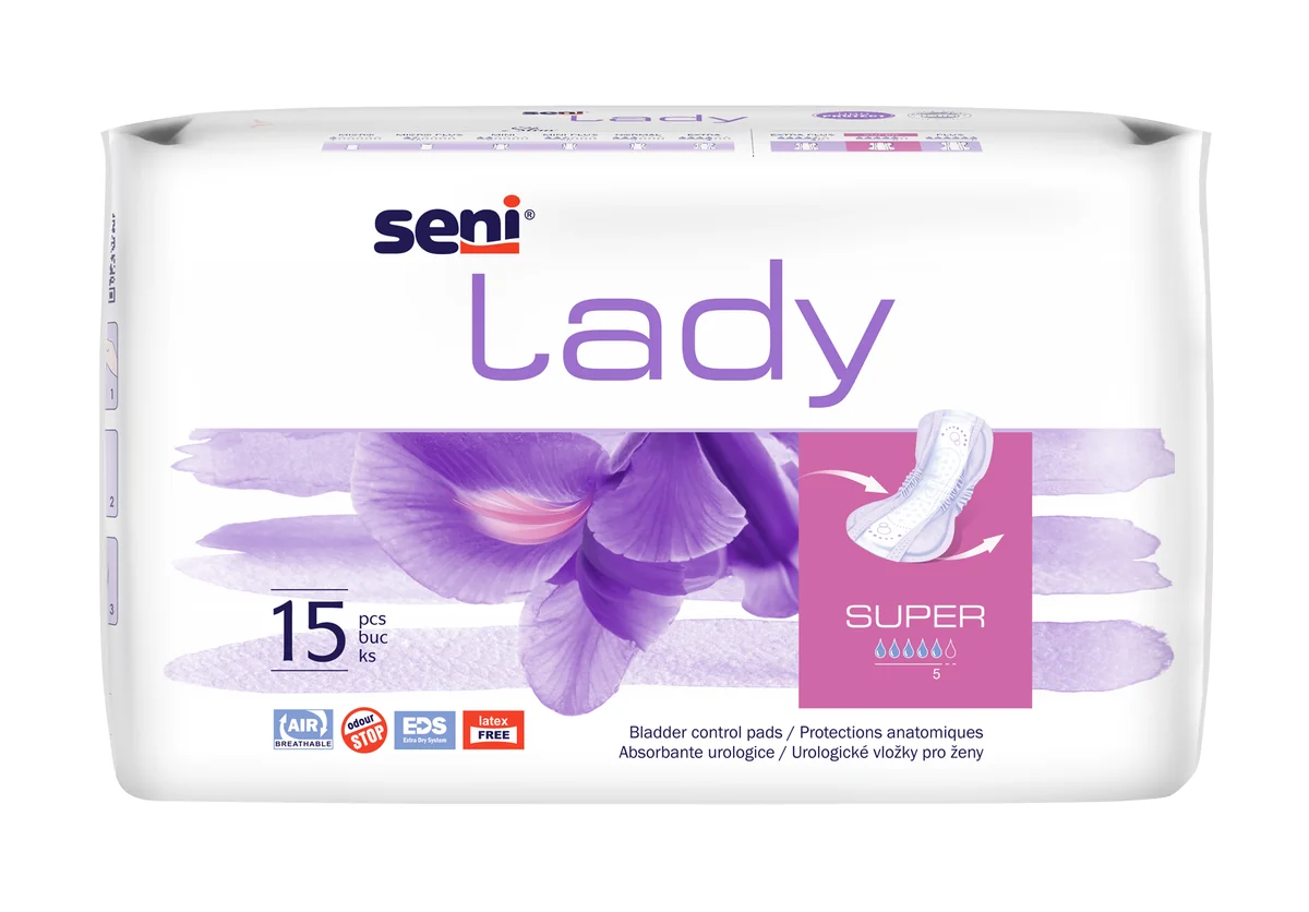 Seni Lady Super Absorbante 15 bucati