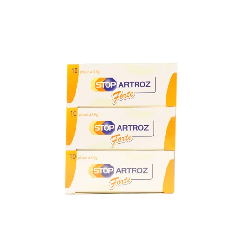 Stop Artroz Forte 10 plicuri 2 + 1 Gratis