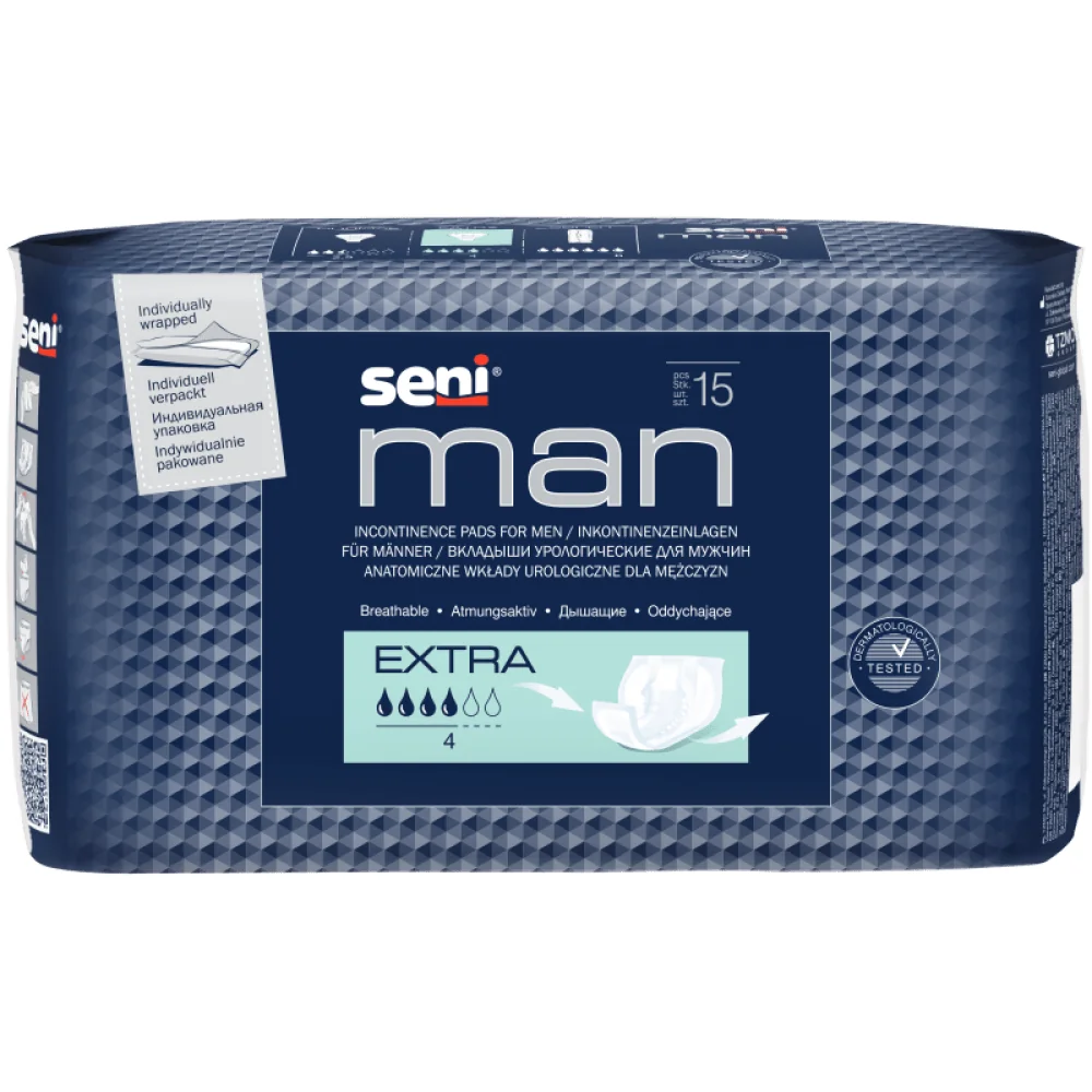 Seni Man Extra Absorbante barbati 15 bucati