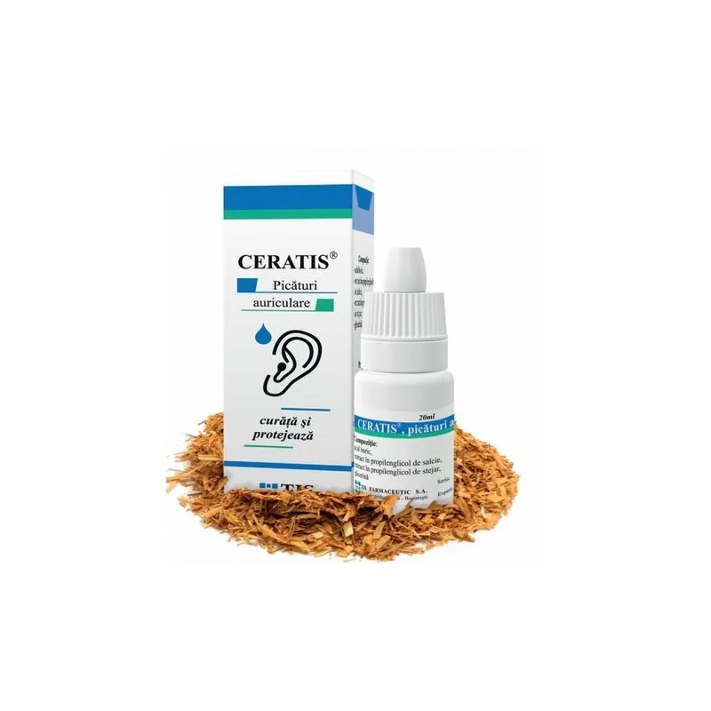 Tis Ceratis Picaturi auriculare 20 ml