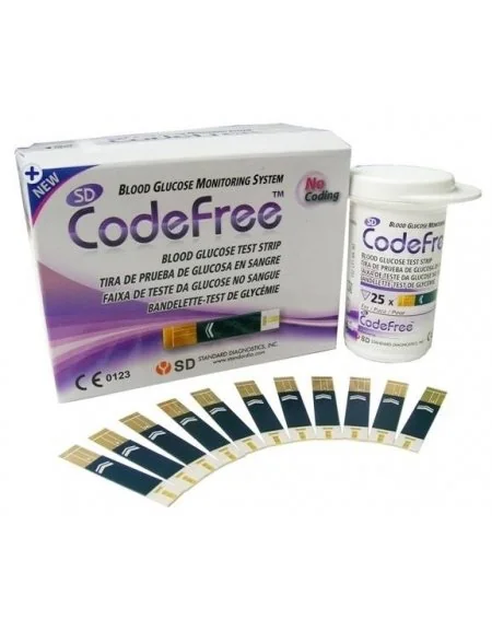 Code Free  Teste de glicemie 50 bucati