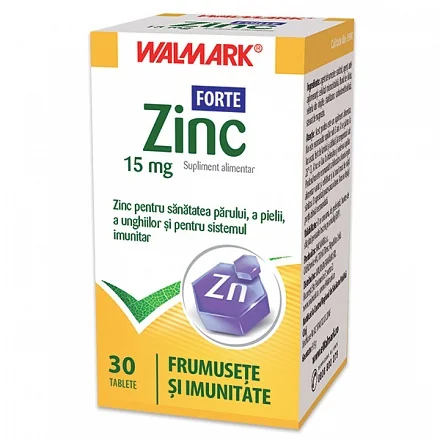 Zinc Forte 15 mg 30 tablete