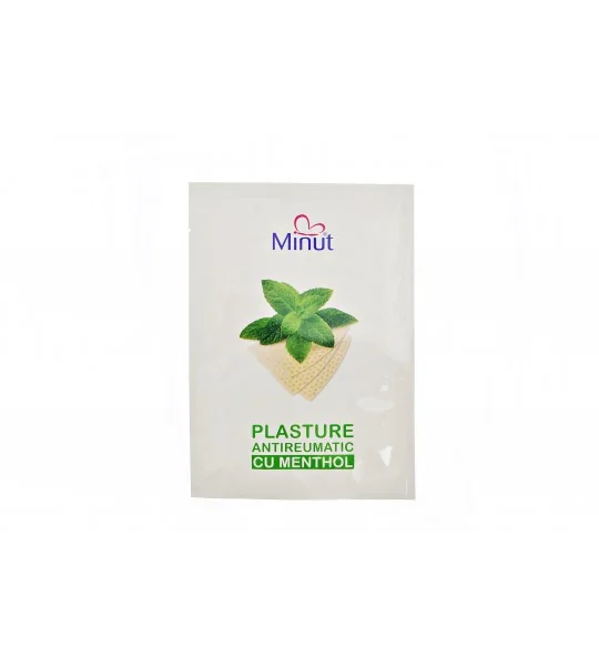 Minut Plasture antireumatic menthol 12 cm x 18 cm